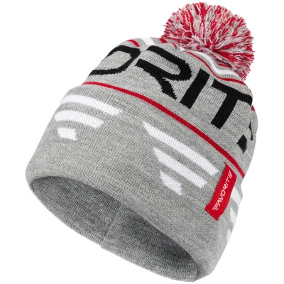 Шапка Favorite Pompon Hat 56 Gray Black Logo (1693.08.86) Винница - изображение 1