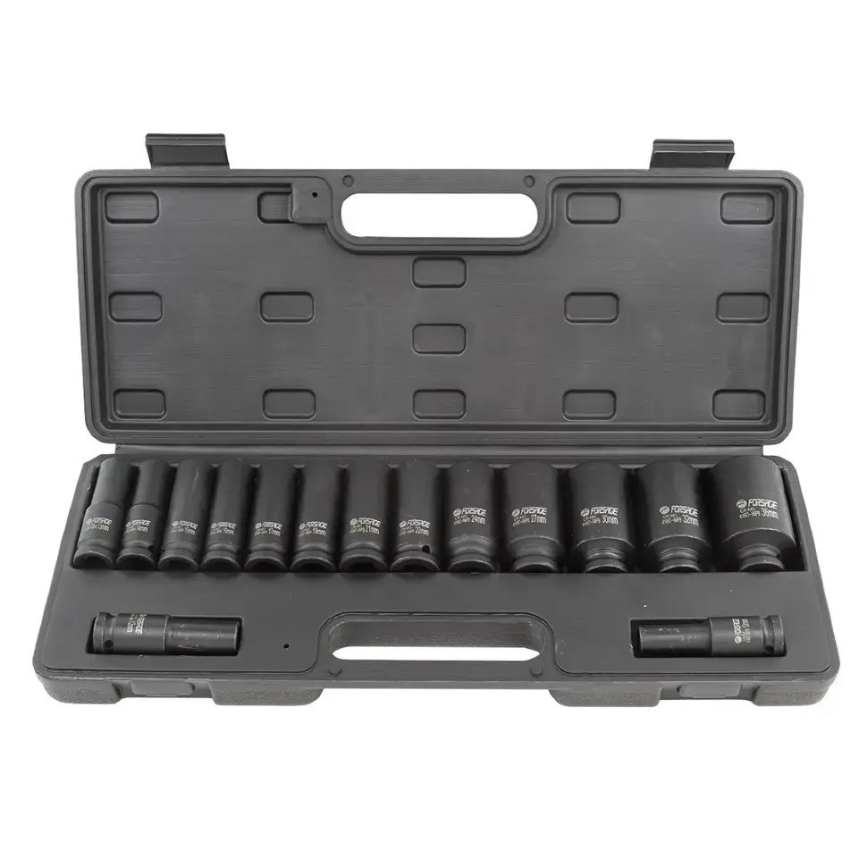 Набор головок ударных глубоких 15пр. 1/2