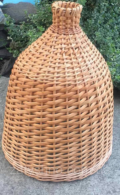 Плетена люстра із лози | люстри плетена під розмір | люстра гарна під розмір Київ - фото 3