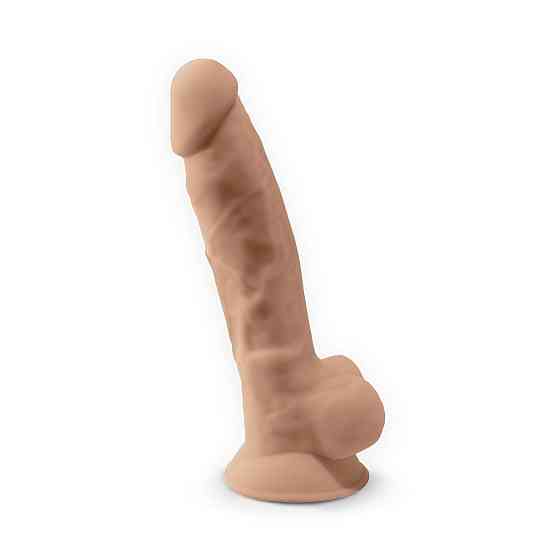 Фаллоимитатор SilexD Tomas Flesh (MODEL 1 size 9in), двухслойный, силикон+Silexpan, диаметр 4,9см Sex Aura Киев
