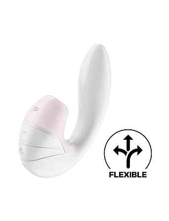 Вакуумный вибратор Satisfyer Supernova White, 2 положения ствола Sex Aura Киев