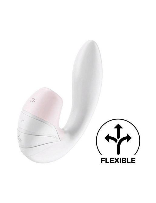 Вакуумный вибратор Satisfyer Supernova White, 2 положения ствола Sex Aura Киев - изображение 1