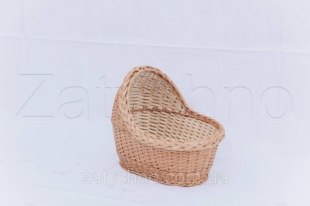 Люлька плетена | колиска із лози | колиска плетена для дітей Київ - фото 2