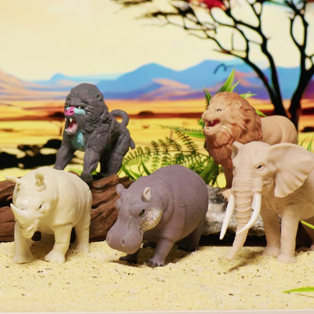 Дисплей стретч-іграшок у вигляді тварини – Вартові савани (10 шт.) Дніпро - фото 5