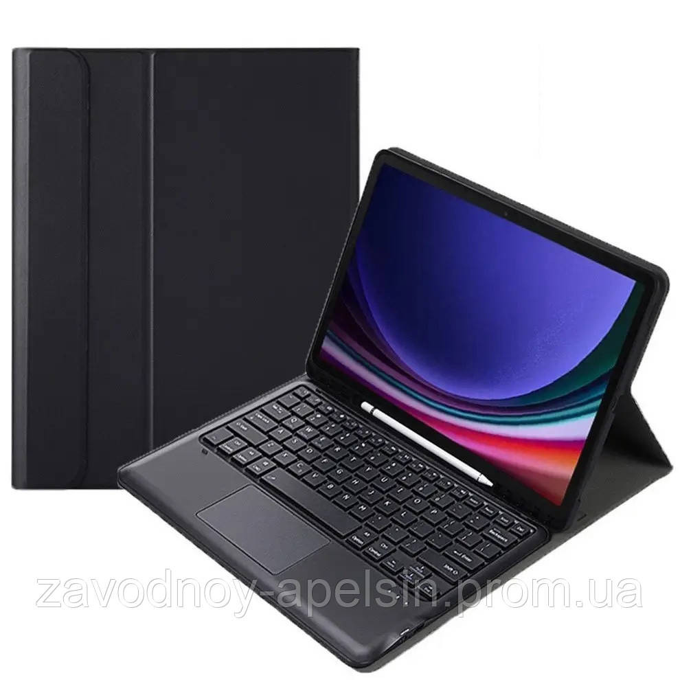 Чехол книжка iPad Pro 11 A2435 A2301 A2068 A2228 клавиатура (черный) Одесса - изображение 1