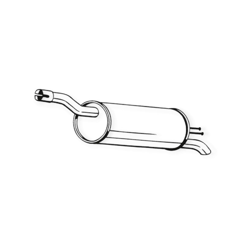 Глушитель Doblo 1.6-1.9D Fiat Мукачево - изображение 1