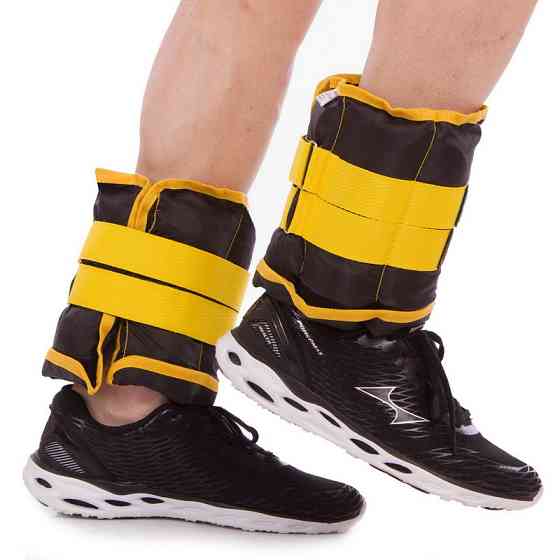 Утяжелители-манжеты для рук и ног 2x3 кг Вишнёвое