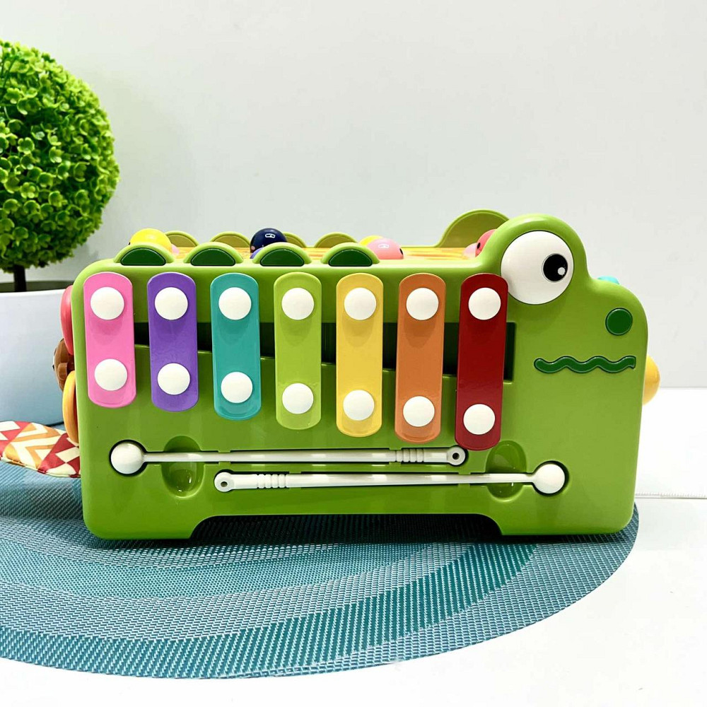 Гра Крокодил рибалка бізіборд каталка на шнурку 27см (831) Чернігів - фото 4