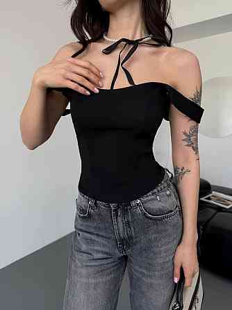 Женский стильный романтический корсет с двойным материалом костюмка Lux Черный, 46/48 Одесса