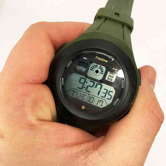 Годинники тактичні протиударні, Чоловічі спортивні годинники з гарантією армійські скмей KE-60 Львів