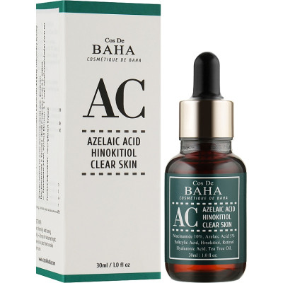 Сыворотка для лица Cos De BAHA Acne Treatment Serum 30 мл (8809240318362) Винница - изображение 2