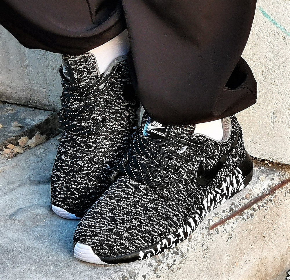 Кросівки Nike Сірі Чоловічі Найк Чорні Ткани (розміри: 41,42,43,44,45) Дніпро - фото 10