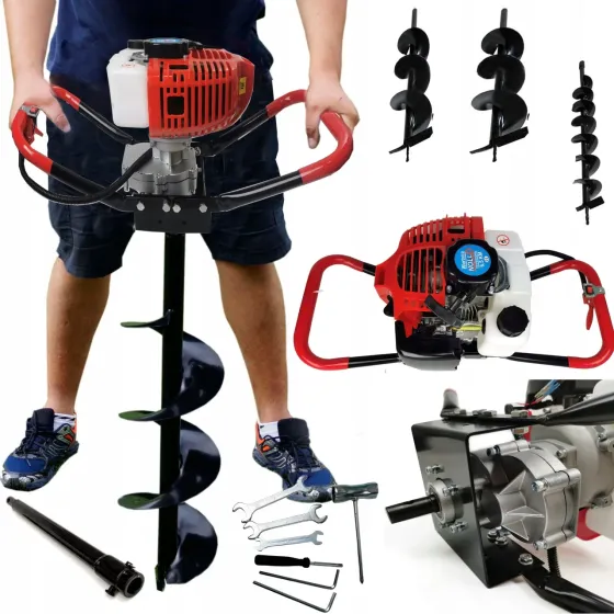 Nolld Świder Spalinowy Wiertnica Glebowa Коронка для свердління NOLLD1530 Київ