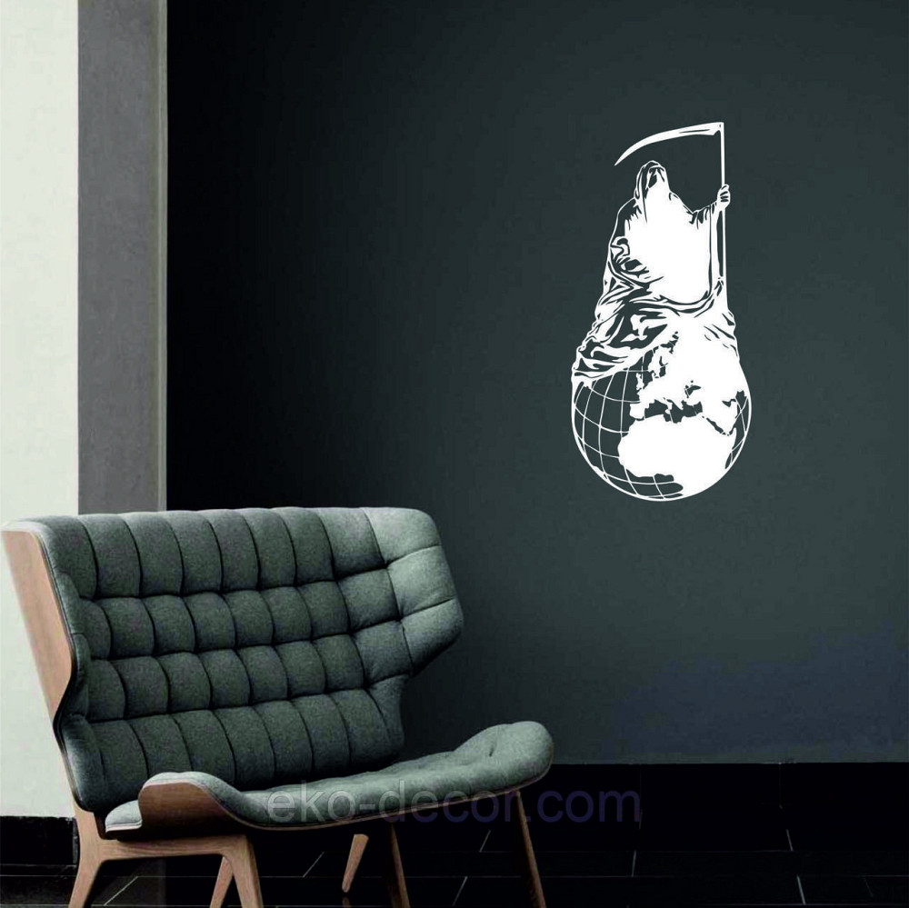 Декоративне настінне Панно «Смерть з косою», Декор на стіну Київ - фото 5