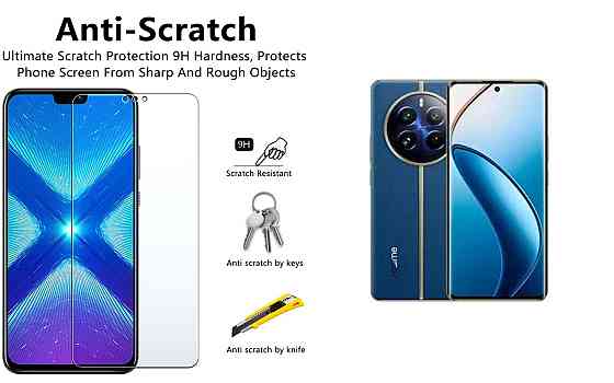 Защитное стекло NeoGlass для Realme 12 Pro 5G, 12+ 5G – ультрапрозрачное и устойчивое Киев