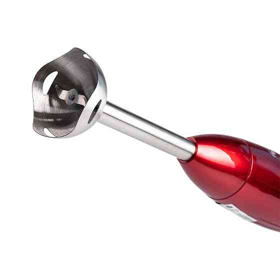 Ручний блендер занурювальний 600 Вт портативний багатофункціональний електричний Червоний SM-5011 Київ