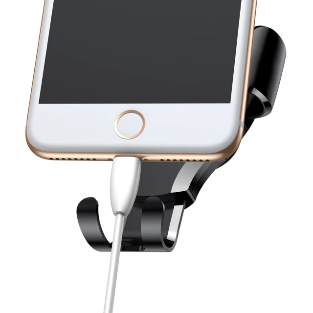 Автотримач для телефона Baseus Osculum Type Gravity Car Mount Black Ковель - фото 8