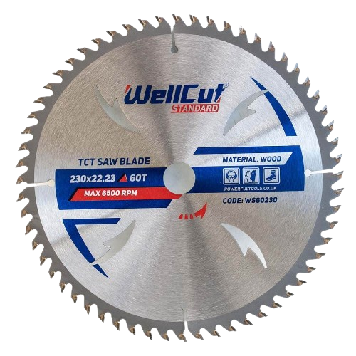 Диск пиляльний d230мм*22,23мм 60T WellCut NovoAbrasive Житомир - изображение 1