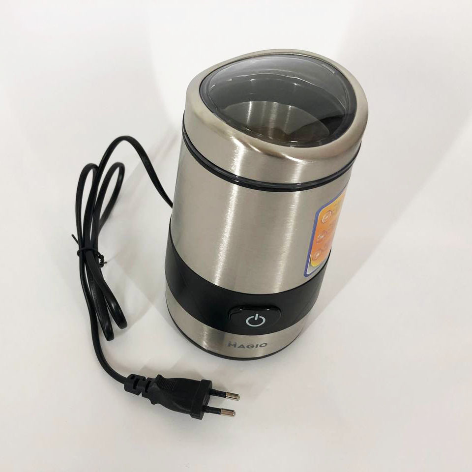 Кавомолка з напругою 200V MAGIO, Подрібнювач кавових зерен, Кавомолка електрична найкраща MB-21 Київ - фото 2