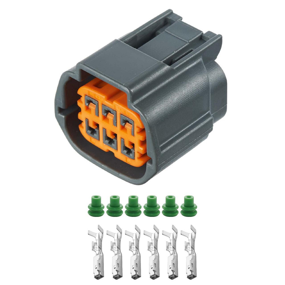 Разъем коннектор 6-кон., Дроссельная Заслонка, 6189-1102, 6189-0766, SUMITOMO Япония Много Nissan 41062 Киев - изображение 1