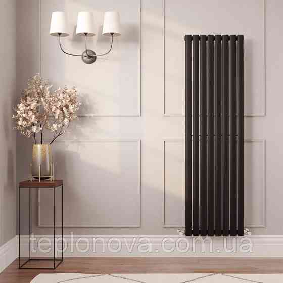 Дизайнерский радиатор 1500/472 (мм) чёрный мат IDEALE ADELE (универсальное подключение) 11 8/1500/472 Черновцы