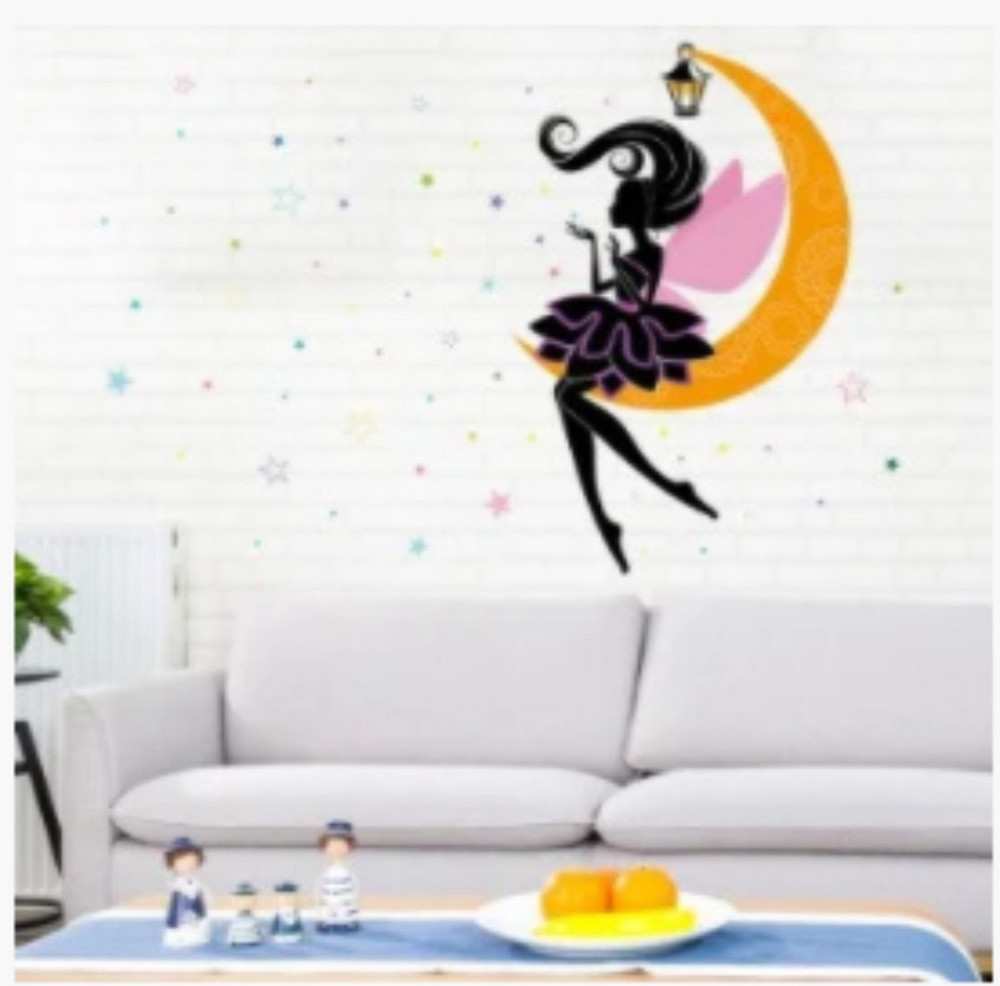 Интерьерная наклейка Фея на луне Киев - изображение 1