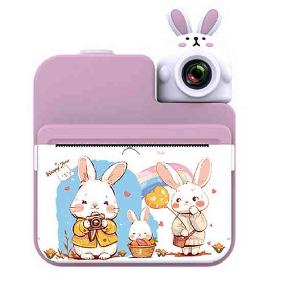 Подарок ребенку фотоапарат с мгновенной печатью, Креативный детский фотоаппарат с инста-печатью TE-10 Львов