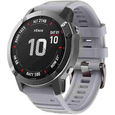 Ремінець до смарт-годинника Armorstandart Silicone 22mm для Garmin Fenix 5/6 Grey (ARM60797) Вінниця