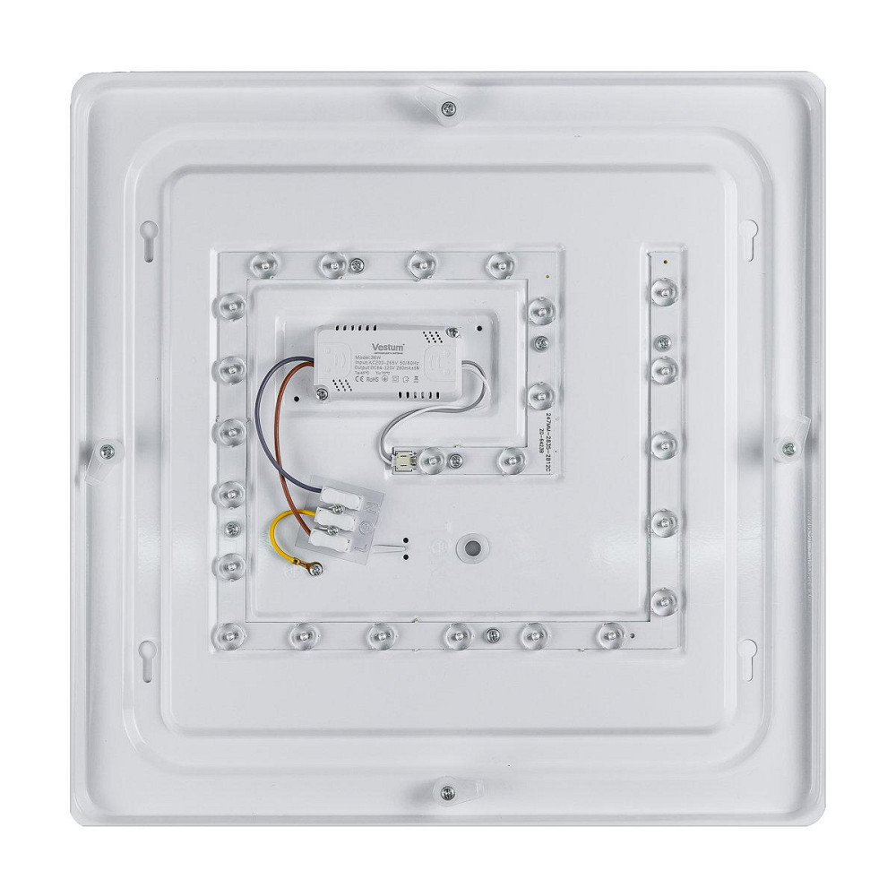 QUATRO зоряне небо 30W 380*380*65мм 4000К 4срібло Днепр - изображение 2