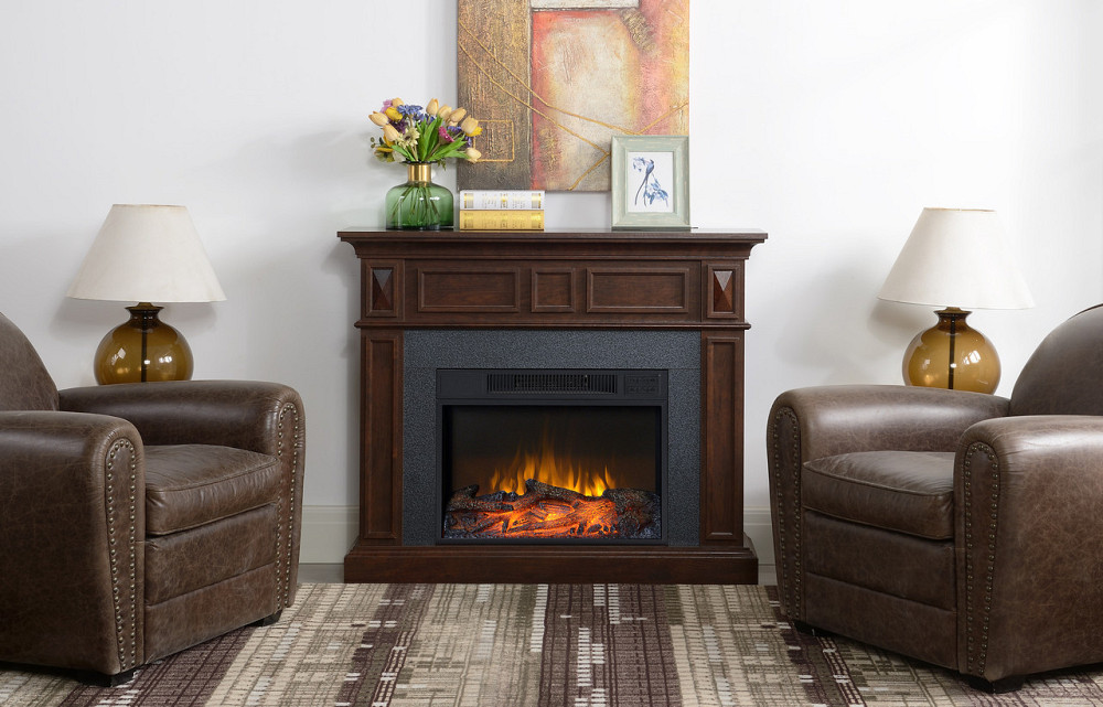 Каминокомплект ArtiFlame LOMBARDIA HC-23 КОРИЧНЕВЫЙ Львов - изображение 2