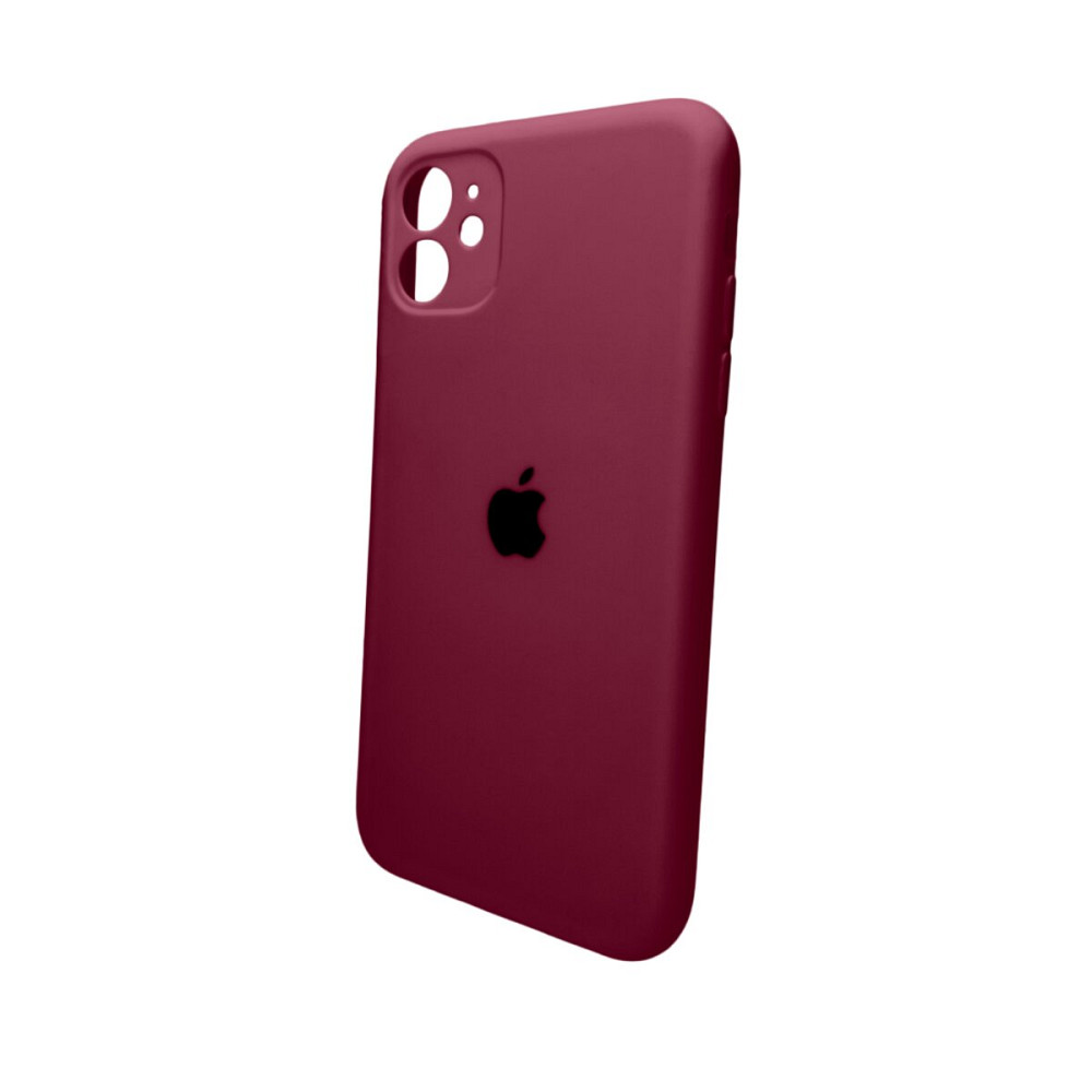 Чохол для смартфона Silicone Full Case AA Camera Protect for Apple iPhone 11 кругл 47,Plum Киев - изображение 1