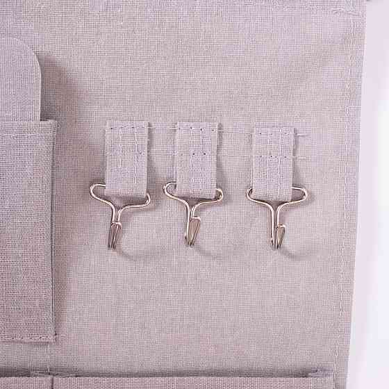 Yiwu Підвісний органайзер на 3 відділення 28×33 (см) Сірий HP-41-12G Коломия