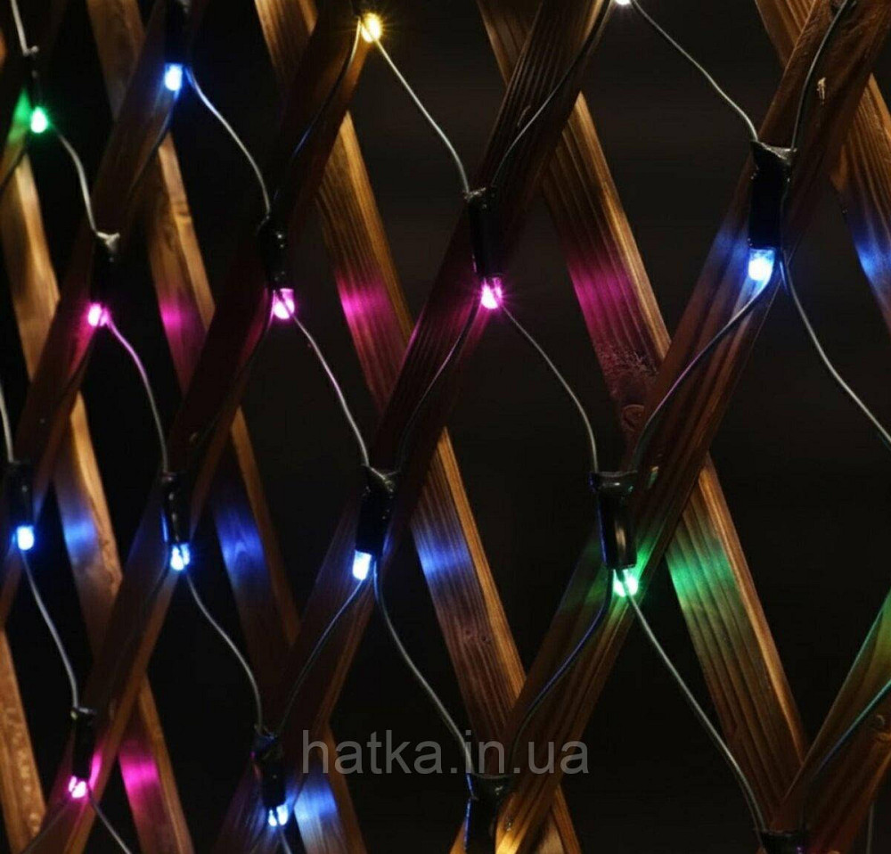 LED-Гірлянда Сітка 2х2м 144 LED Декоративна VALESO Київ - фото 1