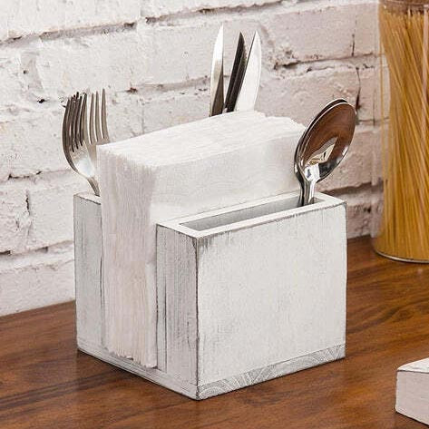 Підставка для столових приладів "Аура" шеббі Миколаїв - фото 3