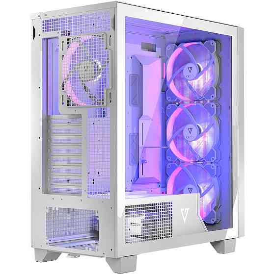 Корпус Modecom VOLCANO PERUN APEX ARGB MIDI WHITE 4x140mm fans USB 3.0x2+TYPE-C без БЖ ATX Вінниця