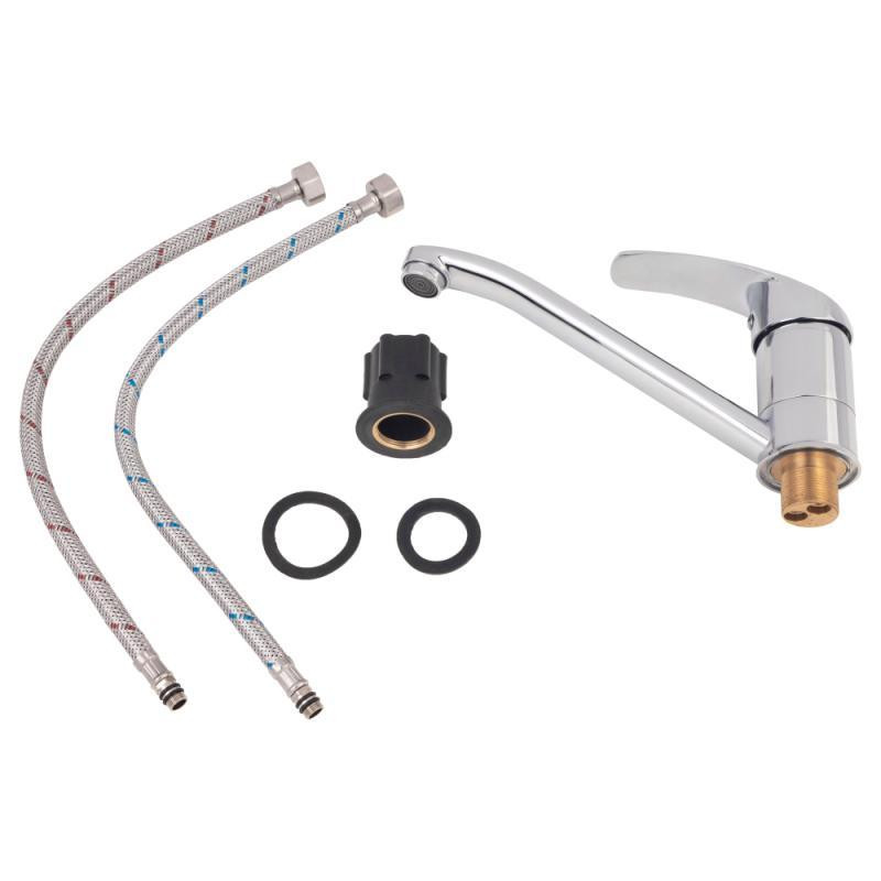 Змішувач для кухні Lidz (CRM) Mars 81 003 00 250 мм, хром Київ - фото 2