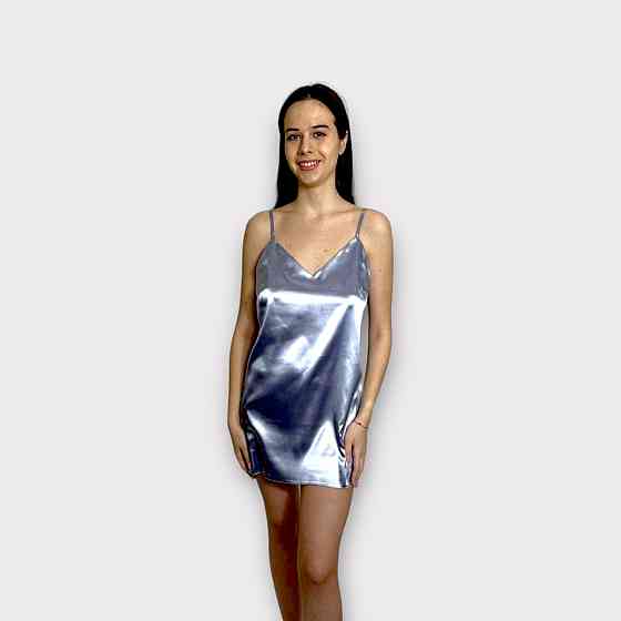 Комплект ночная рубашка с халатом Серый XS Харьков