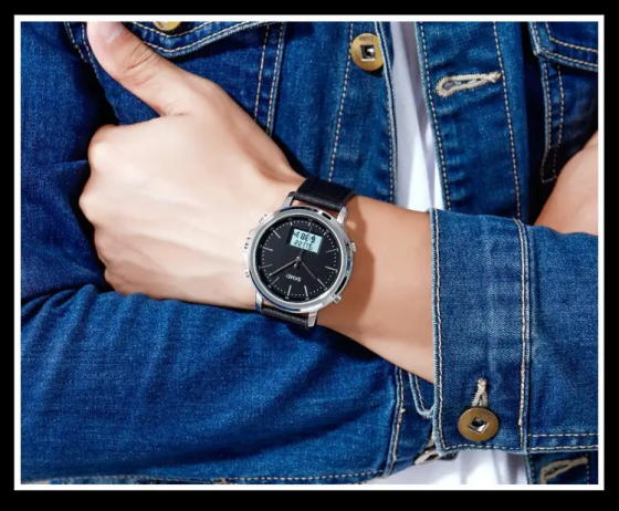 Чоловічий спортивний наручний годинник Skmei 1652 (Сріблястий з білим) Київ