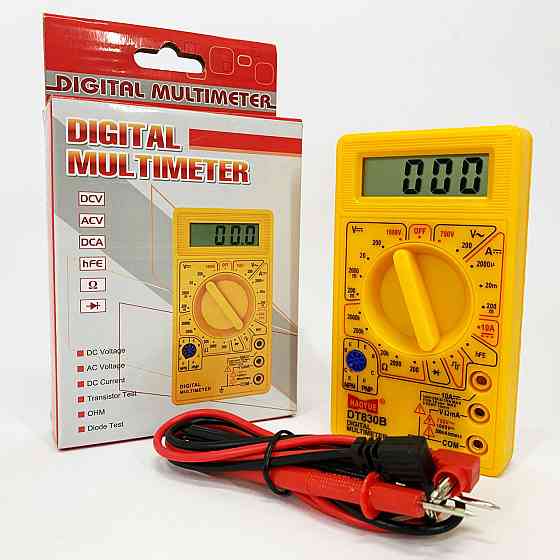 Універсальний високоточний мультиметр HAOYUE DT830B, Мультиметр для тестування електрообладнання MC-71 Івано-Франківськ