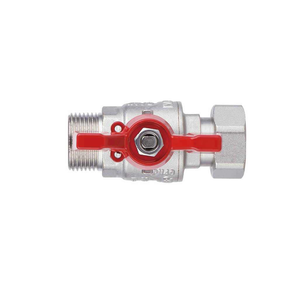 Кран кульовий із накидною гайкою Thermo Alliance Forte 3/4" ВЗ для води прямий SF261W20 Київ - фото 8