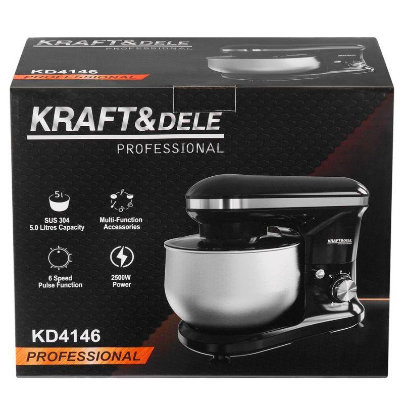 Міксер планетарний Kraft&Dele KD4146 2500 Вт/5 л Київ - фото 8