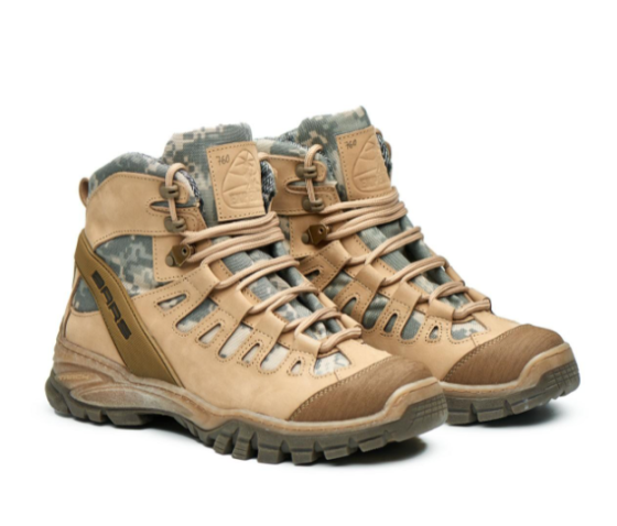 Тактичні Черевики демісезон, бежеві-піксель. Водонепроникні, міцні 606. 42(28см) Харків