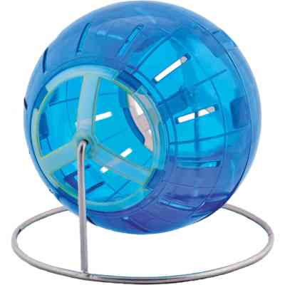Іграшка для гризунів Природа Куля бігова на підставці d 13 см синя (4823082402786) Вінниця