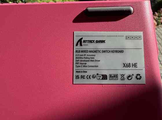 ‼️Attack Shark X68 HE — 65 % з 8 КHz‼️ЦІНА ПОСТАЧАЛЬНИКА‼️ Київ