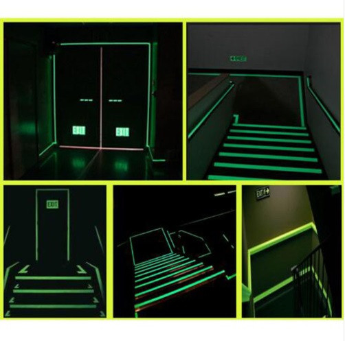 Люмінесцентна наклейка смужка 3 см на 300 см салатовий Київ - фото 1