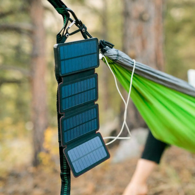 Зарядное устройство на солнечных батареях Power Bank 25000mAh 10Вт Винница - изображение 6