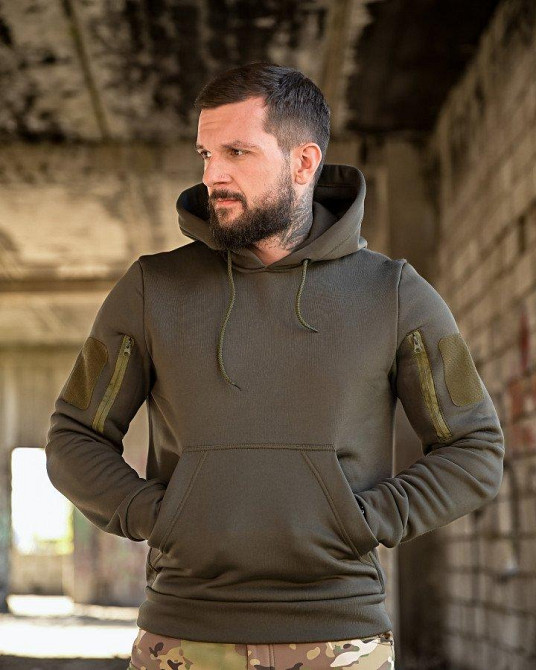 Тактичне худі TERNOVA олива Авіація ПП7972 Одеса - фото 1