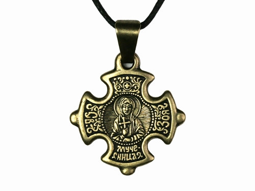 Нательная иконка кулон Зоя Киев - изображение 1