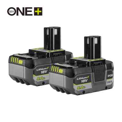 Набір акумулятор + зарядний пристрій Ryobi ONE+ RB1850X2 18V, 2х5Ah (5133005305) Вінниця