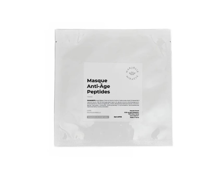 Marjolie Біоцелюлозна маска антивікової дії з пептидами Anti-Aging Mask Peptides Face, 1 саше Дніпро - фото 1